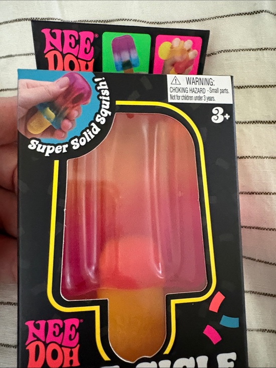Schylling Other - NeeDoh Nice-Sicle Rainbow Popsicle Squishy Toy - Multicolor